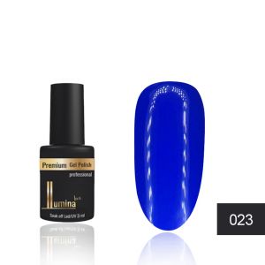 Гель-лак Lumina Lux №023, синий электрик, 3 мл  ― My Beauty