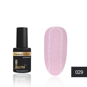 Гель-лак Lumina Lux №029, пастельный розовый, 3 мл ― My Beauty
