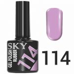 Гель-лак №114 цвет розового облака, 10мл