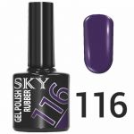 Гель-лак №116 тёмный фиолет, 10мл