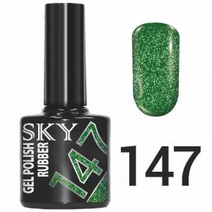 Гель-лак №147 зелёный с зелёным шиммером, 10мл ― My Beauty
