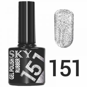 Гель-лак №151 серебро, 10мл ― My Beauty