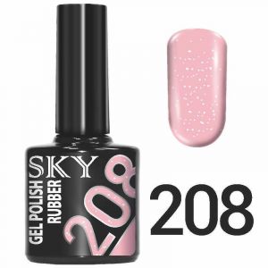 Гель-лак №208 нежно-розовый с шиммером , 10мл ― My Beauty