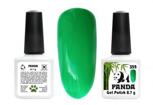 Гель-лак PANDA №355 зелёный изумруд ,  8,7 мл ― My Beauty