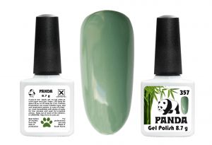 Гель-лак PANDA №357 серо-зелёный,  8,7 мл ― My Beauty