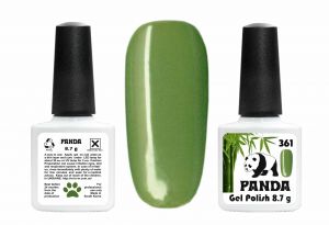 Гель-лак PANDA №361 грязный зелёный ,  8,7 мл ― My Beauty
