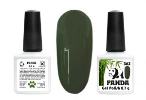 Гель-лак PANDA №362 цвет зелёного папоротника ,  8,7 мл ― My Beauty