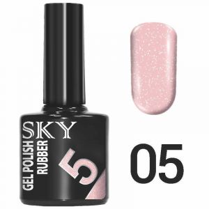 Гель-лак SKY №005 розовый шиммерный, 10мл ― My Beauty