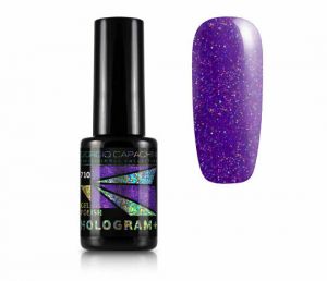 Гель-лак GIORGIO CAPACHINI HOLOGRAM+ №710 фиолетовый голограммный, 7мл ― My Beauty
