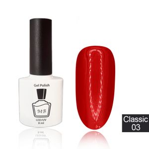 Гель-лак MB Classic-03 красный классический Classic Collection, эмаль 8 мл ― My Beauty
