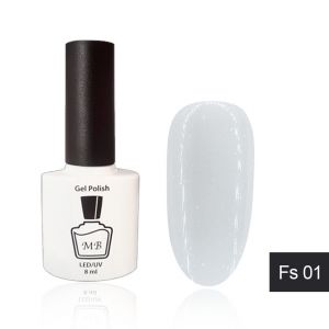 Гель-лак FS-01 молочный с шиммером French Shimmer, 8мл ― My Beauty