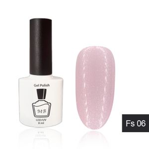 Гель-лак FS-06 нежно-розовый с шиммером French Shimmer, 8мл ― My Beauty