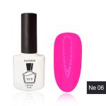 Гель-лак MB Ne-06 яркий розовый неоновый Neon Collection, 8 мл