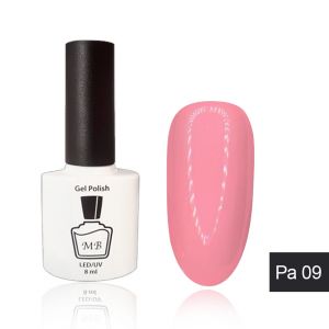 Гель-лак MB Pa-09 розово-бежевый Pastel Collection, эмаль 8 мл ― My Beauty