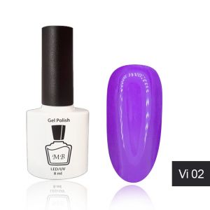 Гель-лак MB Vi-02 сиреневый Violet Collection, эмаль 8 мл ― My Beauty