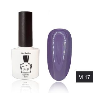 Гель-лак MB Vi-17 бледная сирень Violet Collection, эмаль 8 мл ― My Beauty
