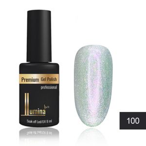 Lumina Lux №100, полупрозрачный цвет, с сиренево-фиолетовым шиммером ― My Beauty