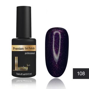 Lumina Lux №108, баклажановый цвет с фиолетово-золотым шиммером ― My Beauty