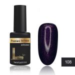Lumina Lux №108, баклажановый цвет с фиолетово-золотым шиммером