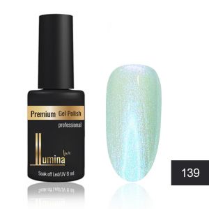 Lumina Lux №139, полупрозрачный голубо-фиолетовый цвет, с лазурным шиммером ― My Beauty