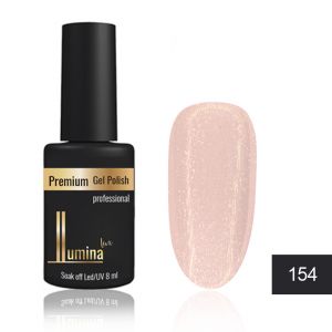 Lumina Lux №154, полупрозрачный бежевый с золотым шиммером ― My Beauty