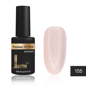 Lumina Lux №155, полупрозрачный бежево-персиковый с золотым шиммером ― My Beauty
