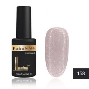 Lumina Lux №158, полупрозрачный темно-бежевый с золотым шиммером ― My Beauty
