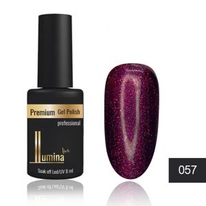 Lumina Lux №057, бордовый с бордовым шиммером ― My Beauty
